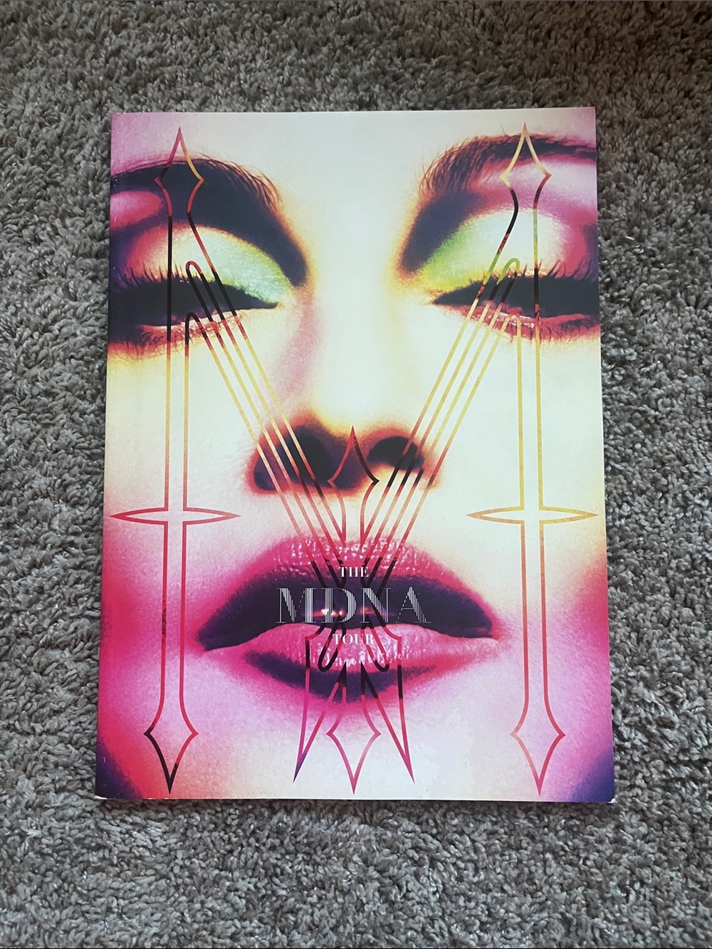 Pink Gradient Decorative Wall Art Poster - Tour DesignMafonna Tour Book